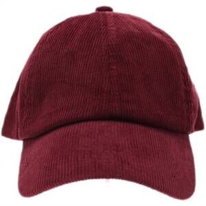 NEW CC BEANIES women's corduroy pony tail hat in berry